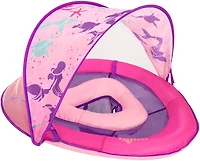 Aqua-Leisure Kids' Mermaid Fabric Baby Float with Canopy