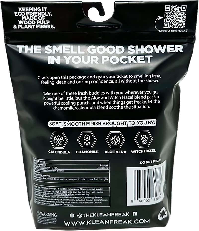 Klean Freak Mixed Body Wipes 12-Pack