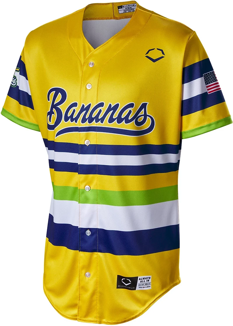 EvoShield Youth Savannah Bananas Tequila Sunrise Replica Jersey