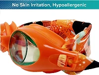 Aqua-Leisure Youth Freestyle Tangerine Swim Goggles
