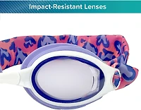 Aqua-Leisure Youth Freestyle Hearts Swim Goggles