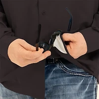 Habit Men's Trappers Cabin Hybrid Long Sleeve Fishing Shirt