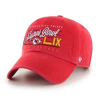 '47 Adults' Chiefs Super Bowl LIX Participant Clean Up Cap