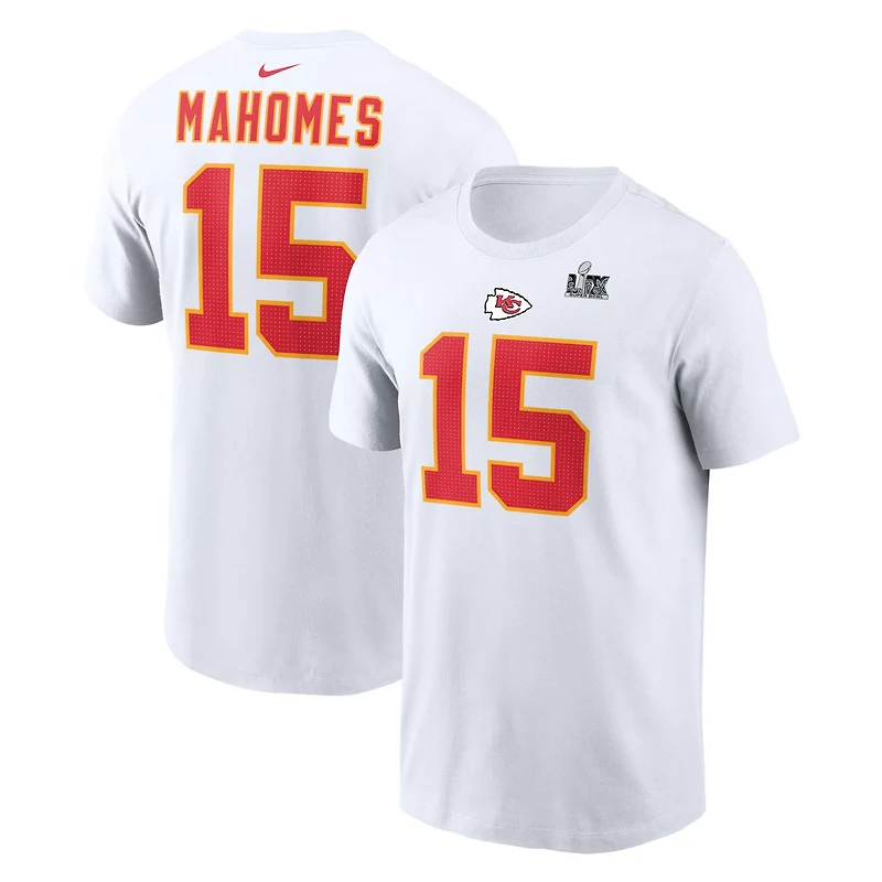 Nike Men's Kansas City Chiefs Super Bowl 59 Patrick Mahomes Short Sleeve T-Shirt