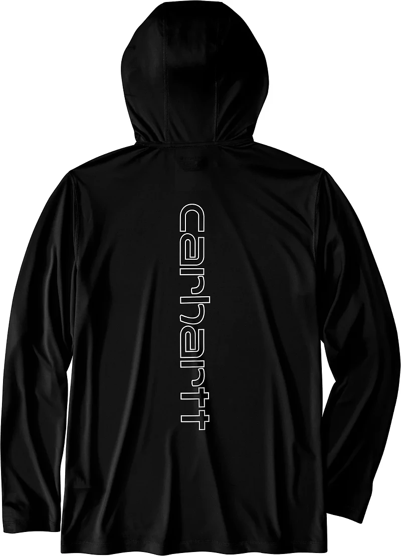 Carhartt Men's Force Sun Defender Lightweight Hooded Long Sleeve T-shirt