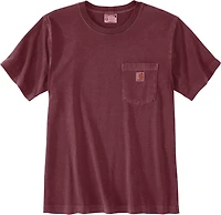 Carhartt Men's Relaxed Fit Short Sleeve Garment Dyed Pocket T-shirt