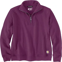 Carhartt Women's TENCEL Fiber Series Relaxed Fit 1/2 Zip Sweatshirt