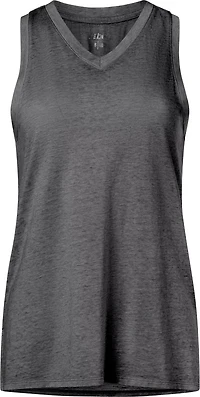 BCG Women's Burnout Slit Back Tank Top