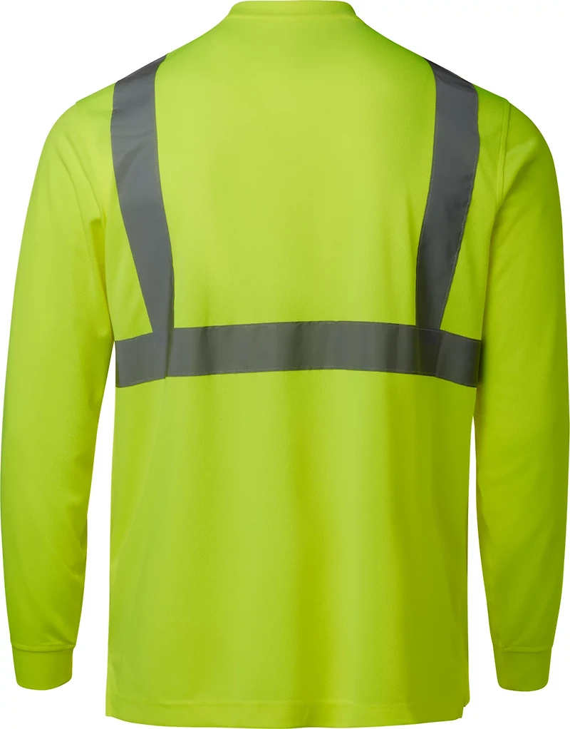 Brazos Men's Hi-Vis Long Sleeve Crew T-shirt