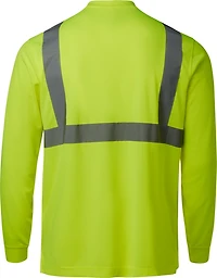 Brazos Men's Hi-Vis Long Sleeve Crew T-shirt