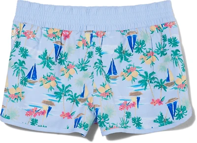 O'Rageous Girls' Toile Printed E Boardshorts