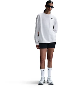 Nike Women's Sportswear Clube Fleece Loose Crew-Neck Sweatshirt