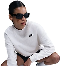 Nike Women's Sportswear Clube Fleece Loose Crew-Neck Sweatshirt