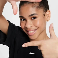 Nike Girls' One Relaxed Dri-FIT Loose Short Sleeve Top