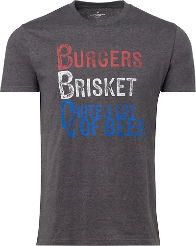 Academy Sports + Outdoors Men's Americana BBQ Beer T-shirt