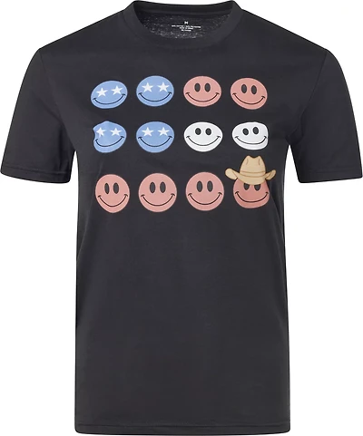 Academy Sports + Outdoors Women's Americana Smilies T-shirt