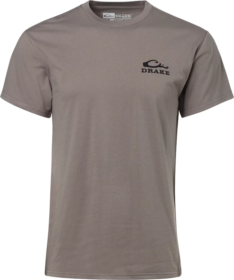 Drake Waterfowl Men's Retro Old Camo Duck Short Sleeve T-shirt