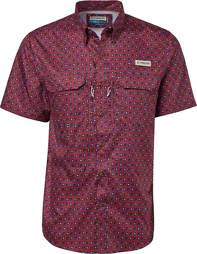 Magellan Outdoors Men's Illinois Local State Print Shirt