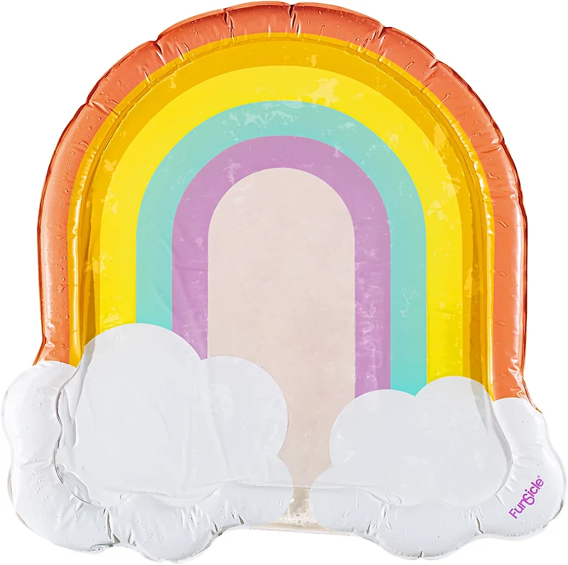 Funsicle Rainbow FunSpray 5 ft Splash Mat