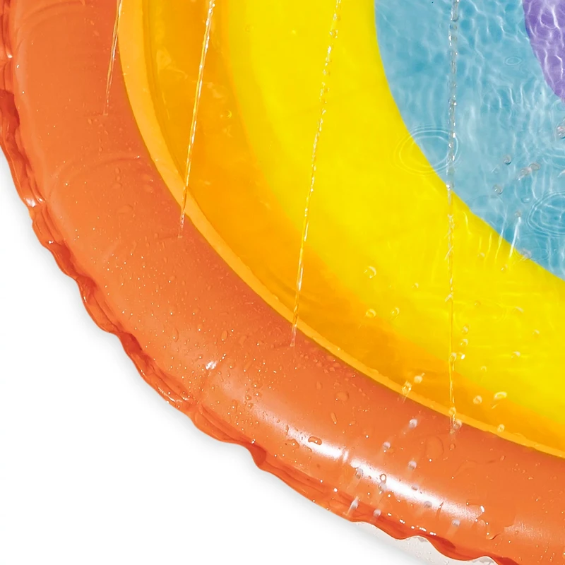 Funsicle Rainbow FunSpray 5 ft Splash Mat
