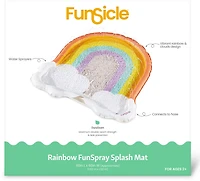 Funsicle Rainbow FunSpray 5 ft Splash Mat