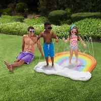 Funsicle Rainbow FunSpray 5 ft Splash Mat