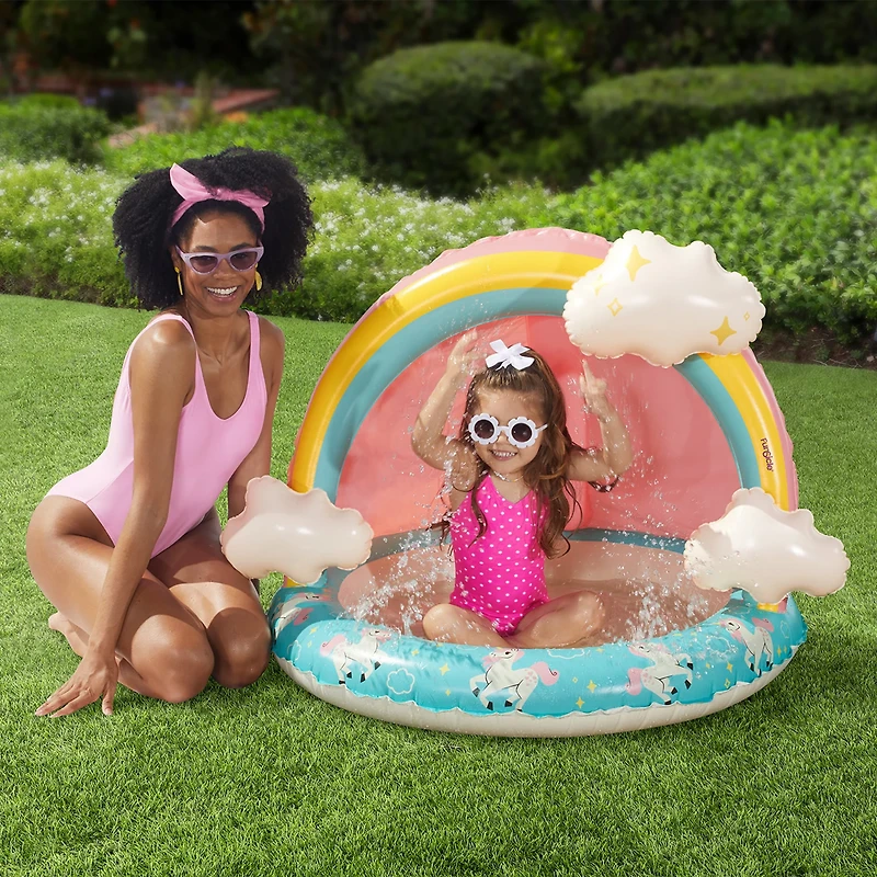 Funsicle Rainbow Magic Shaded Pool