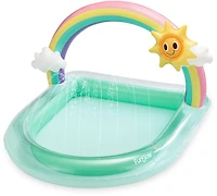 Funsicle Sunny Rainbow Arch Play 'n Spray 4.7 ft Inflatable Kids' Pool
