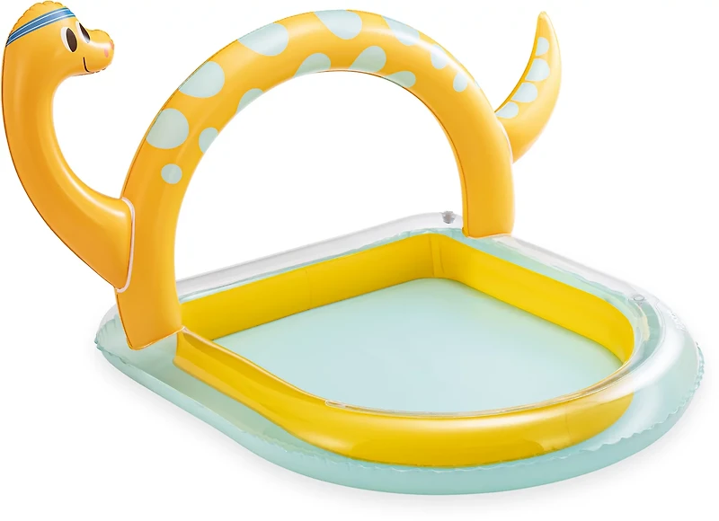 Funsicle Dino Arch Play 'n Spray 4.7 ft Inflatable Pool
