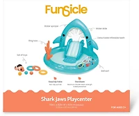 Funsicle Shark Jaws Playcenter 5.8 ft Inflatable Pool