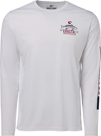 CCA Men's Fish Tail Long Sleeve Performance T-shirt