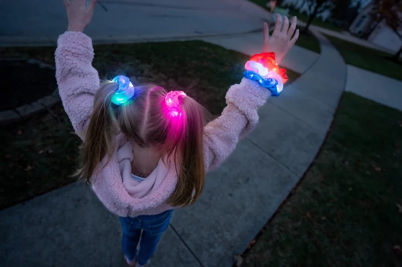 Brightz Lighted Scrunchies Pastel 3 Pack