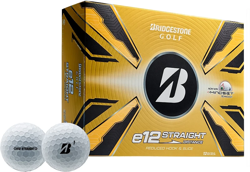 Bridgestone Golf E12 Straight Golf Balls 12-Pack