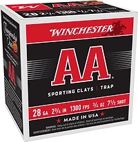 Winchester AA 28 Gauge Super Sport Target Loads - 25 Rounds