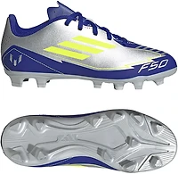 adidas Kids F50 Club Firm Ground Messi Soccer Cleats