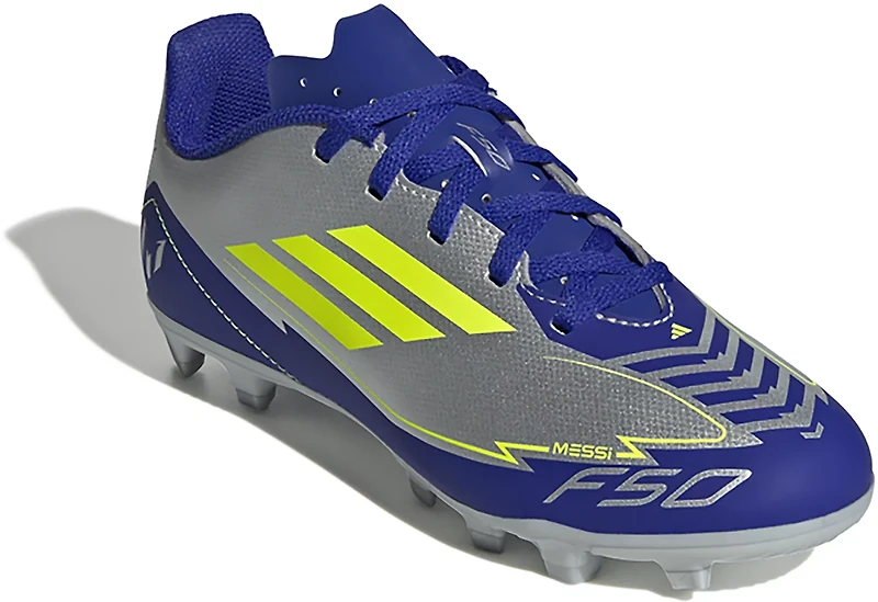 adidas Kids F50 Club Firm Ground Messi Soccer Cleats
