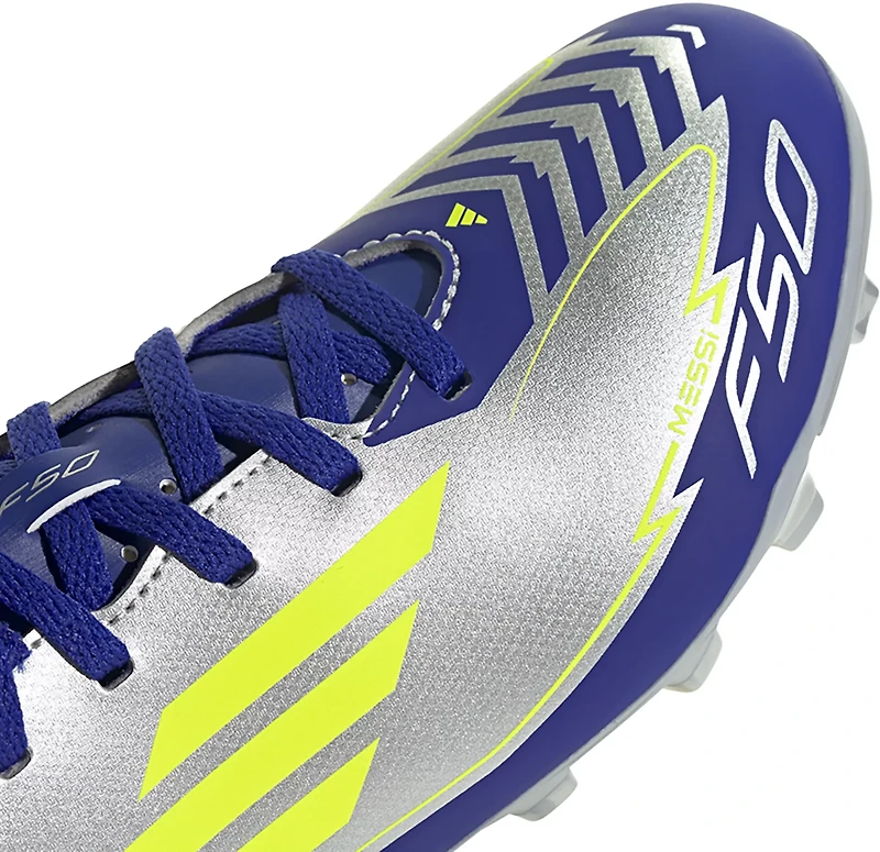 adidas Kids F50 Club Firm Ground Messi Soccer Cleats