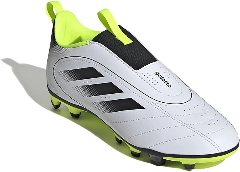 adidas Kids' Goletto IX FG/MG Laceless Soccer Cleats