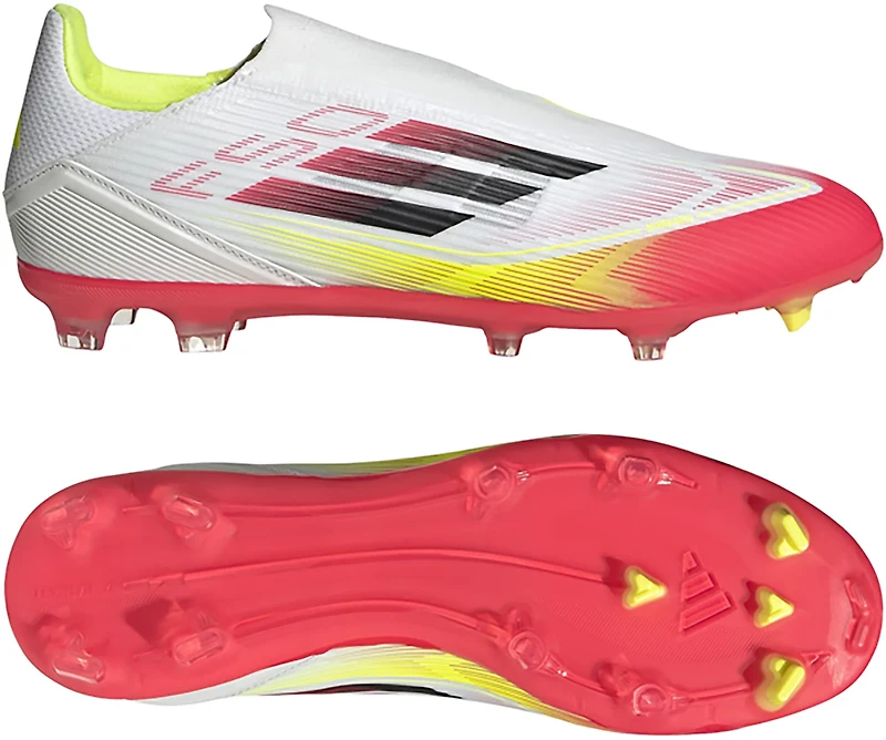 adidas Adults' F50 League Laceless Firm Ground/Multi-Ground Soccer Cleats