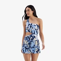 Freely Women's Wild Spots Asymetrical Swimdress