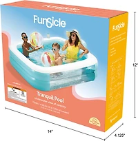 Funsicle Tranquil 6 ft Inflatable Kids' Pool