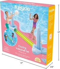 Funsicle 7 ft Floating Volleyball Set