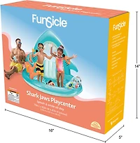 Funsicle Shark Jaws Playcenter 5.8 ft Inflatable Pool