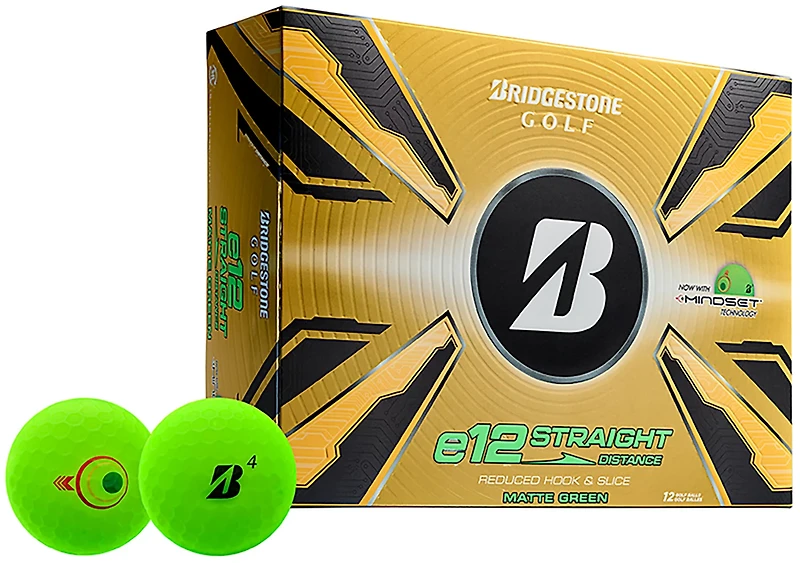 Bridgestone Golf E12 Straight Matte Balls 12-Pack