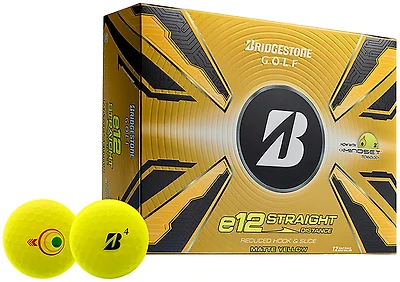 Bridgestone Golf E12 Straight Matte Balls 12-Pack