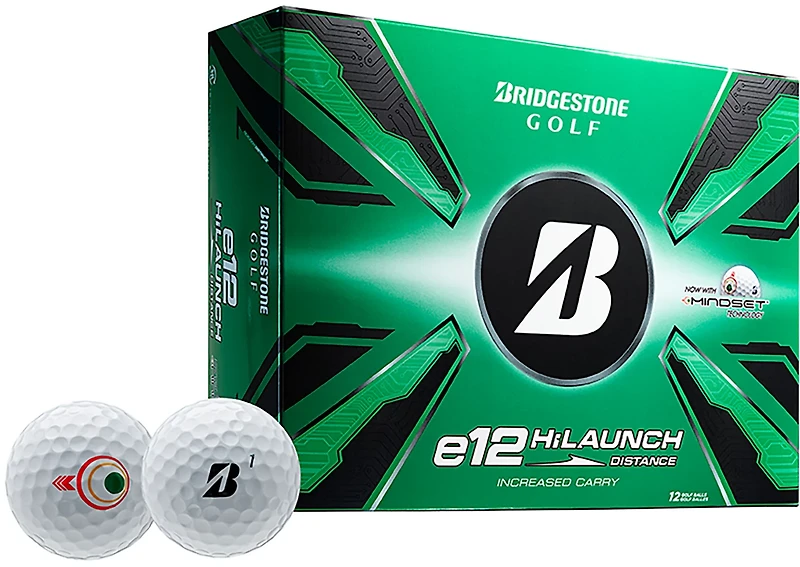 Bridgestone Golf E12 Hi-Launch Golf Balls 12-Pack