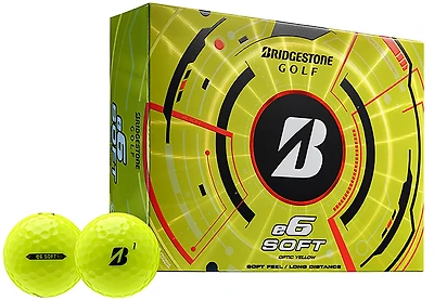 Bridgestone Golf E6 Soft Balls 12-Pack