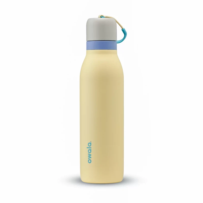 owala FreeSip Twist Stainless Steel Blue Jay 18 oz Water Bottle