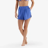 Freely Women's Solid Pull-On Cover Up Swim Shorts