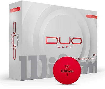 Wilson Duo Soft Matte Golf Balls 12-Pack